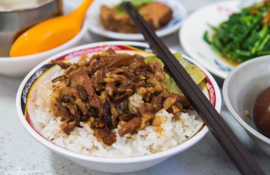 Braised Pork Rice (Lu Rou Fan)